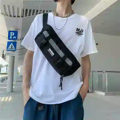 醇龙 运动多功能防水撞色轻便百搭 牛津布 腰包 男女同款情侣款 多色