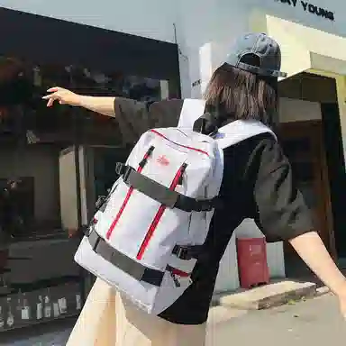 醇龙 日系潮牌电脑旅行大容量学生 牛津布 双肩包 男女同款情侣款 多色