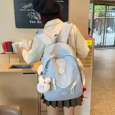 醇龙 高颜值小众洋气简约百搭外出旅游轻便 尼龙 双肩包 女款 多色