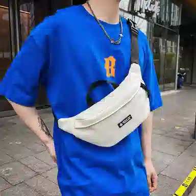 醇龙 时尚休闲轻便 尼龙 胸包 常规 男女同款情侣款 多色