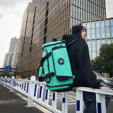 醇龙 多功能大容量干湿分离 牛津布 旅行包 男女同款情侣款 酒红色 青绿色/牛仔蓝色/黑色/灰色/黄色/紫色