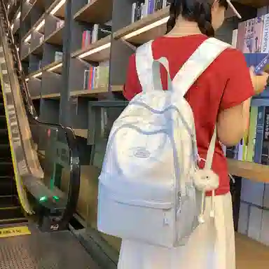 醇龙  休闲简约小众扎染大容量    双肩包  女款