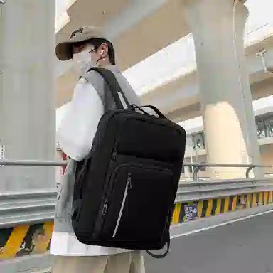 醇龙 牛津布 大容量休闲时尚 双肩包 男女同款情侣款 多色