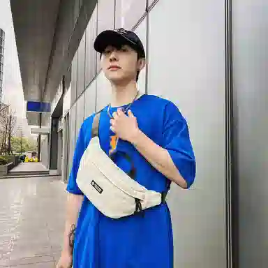 醇龙 时尚休闲轻便 尼龙 胸包 常规 男女同款情侣款 多色