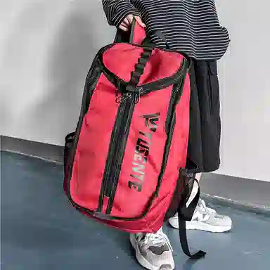 醇龙  男女通用多色牛津布双肩包大容量运动背包