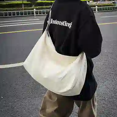 醇龙 日系大容量百搭时尚轻便通勤简约 单肩包 尼龙 男女通用 多色