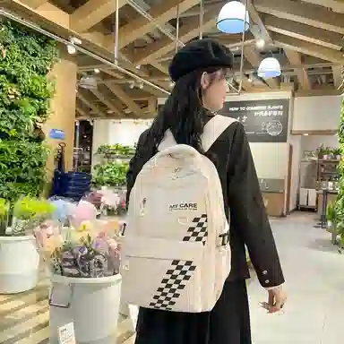 醇龙 大容量百搭旅行时尚潮流 尼龙 双肩包 常规 男女同款情侣款 多色