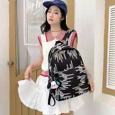 醇龙 男女通用 多色 牛津布 双肩包 拉链开合大容量休闲