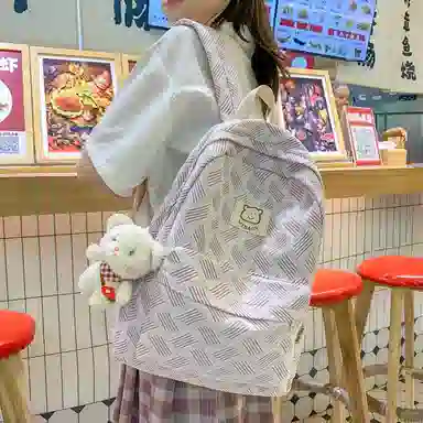 醇龙 高颜值小众设计小清新时尚 尼龙 双肩包 女款 多色