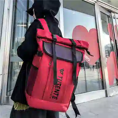 醇龙  男女通用多色牛津布旅行炫彩双肩包大容量电脑背包学生书包