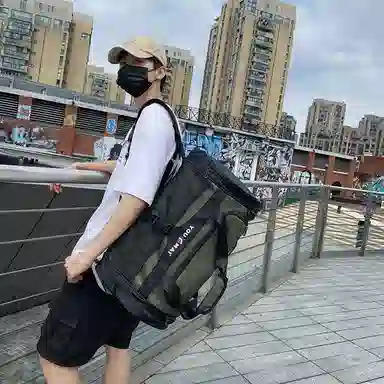 醇龙 多功能大容量干湿分离 尼龙 旅行包 常规 男女同款情侣款 黑色/红色/黄色/粉色/绿色/卡其色