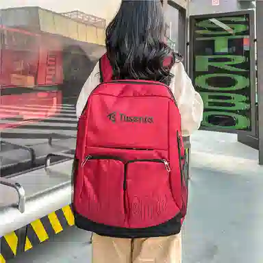 醇龙 男女通用 多色 牛津布 双肩包 大容量休闲纯色