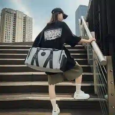 醇龙 干湿分离 多用 牛津布 单肩包 男女同款情侣款 多色