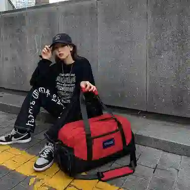 醇龙 大容量 干湿分离 尼龙 旅行包 男女同款情侣款 多色