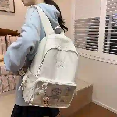 醇龙 二次元卡通 尼龙 双肩包 女款 多色