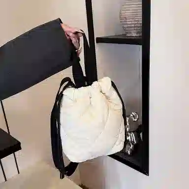 醇龙 抽绳运动背包旅行简易健身轻便篮球口袋 尼龙 手提包 女款 多色