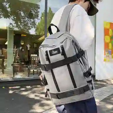 醇龙 日系潮牌电脑旅行大容量学生 牛津布 双肩包 男女同款情侣款 多色