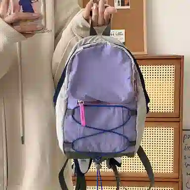 醇龙 轻便外出春游徒步爬山旅行骑行运动学生 尼龙 双肩包 男女通用 多色