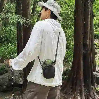 醇龙 户外水杯包轻量化斜挎包手机包运动登山 尼龙 单肩包 常规 男女同款情侣款 多色