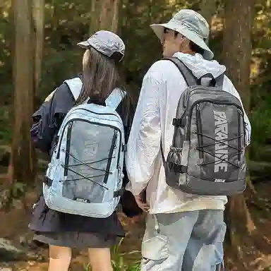 醇龙 大容量时尚潮流百搭 尼龙 双肩包 常规 男女同款情侣款 多色