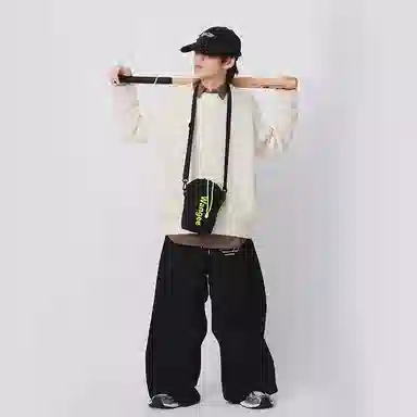 醇龙 小众时尚水杯高级感百搭 尼龙 水桶包单肩包 常规 男女同款情侣款 多色