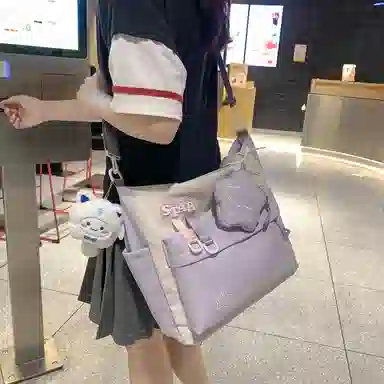 醇龙 学生补习上课大容量 单肩包斜挎包 尼龙 男女通用 多色