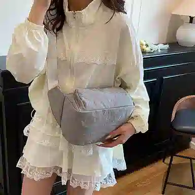 醇龙 纯色简约外出轻便时尚潮流 尼龙 斜挎单肩包 常规 男女同款情侣款 多色