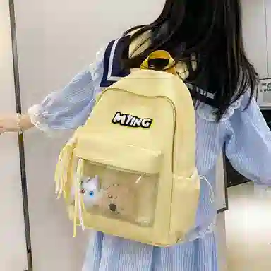 醇龙  尼龙男女通用多色时尚旅游轻便大容量双肩包