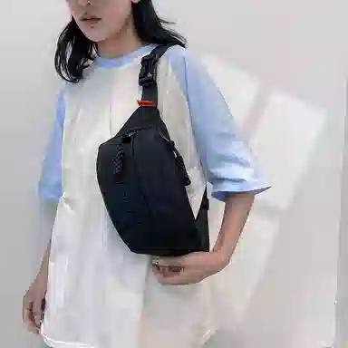 醇龙 小众运动 尼龙 单肩包胸包 常规 男女同款情侣款 蓝/黑/白/绿/红