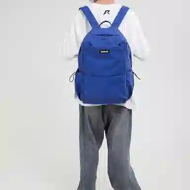 醇龙 简约大容量防水潮牌简约电脑 双肩包 牛津布 男女同款情侣款 多色