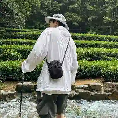 醇龙 户外水杯包轻量化斜挎包手机包运动登山 尼龙 单肩包 常规 男女同款情侣款 多色