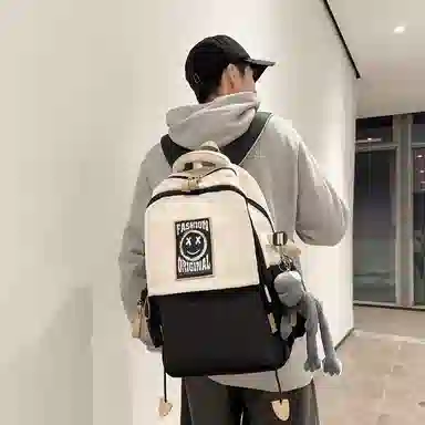 醇龙 通勤轻便减负大容量 尼龙 双肩包 男女同款情侣款 多色