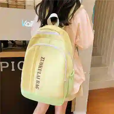 醇龙 休闲潮牌百搭 简约大容量 尼龙 背包双肩包 常规 男女同款情侣款 多色