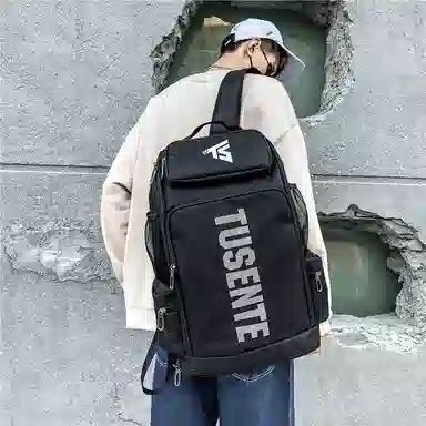 醇龙  大容量潮休闲运动旅行学生 双肩包 牛津布 男女通用 多色