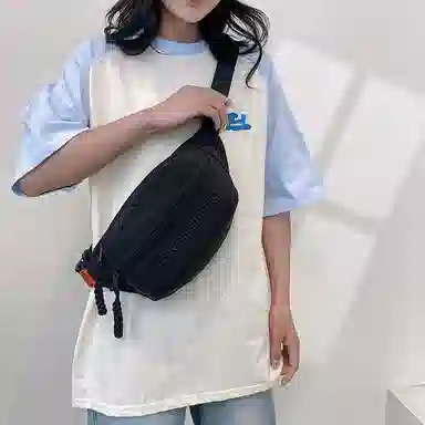 醇龙 小众运动 尼龙 单肩包胸包 常规 男女同款情侣款 蓝/黑/白/绿/红