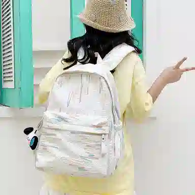 醇龙 男女通用 多色 牛津布 双肩包 拉链开合大容量休闲