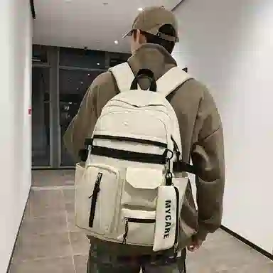 醇龙 大容量高颜值时尚潮流百搭 尼龙 双肩包 常规 男女同款情侣款 多色