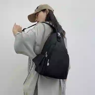 醇龙 尼龙 男女通用 多色 轻便多功能 单肩包