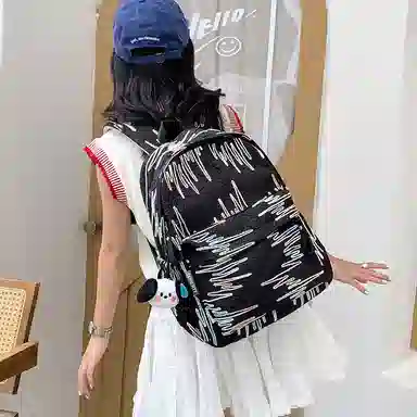 醇龙 男女通用 多色 牛津布 双肩包 拉链开合大容量休闲