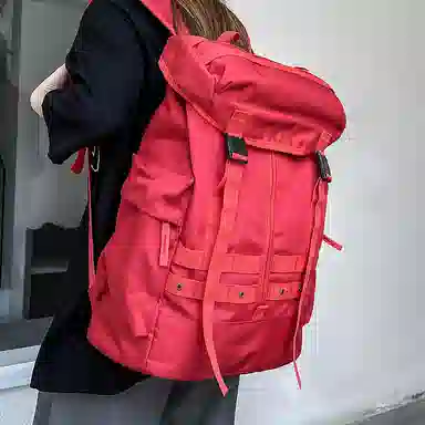 茵初 简约实用休闲大容量 牛津布 双肩包 常规 男女同款情侣款 多色