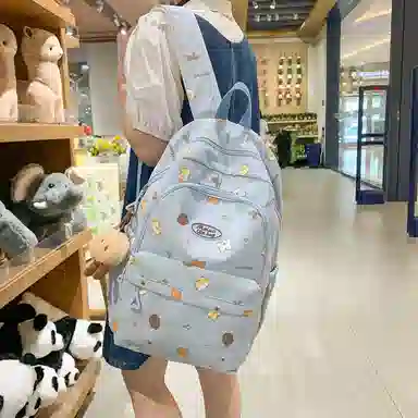 醇龙 时尚简约 尼龙 双肩包 女款 多色