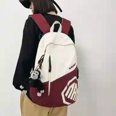 醇龙 简约大容量时尚百搭通勤学生 尼龙 双肩包 常规 男女同款情侣款 多色