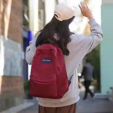 醇龙  男女通用多色尼龙书包学生简约百搭双肩包包潮学院风旅行背包