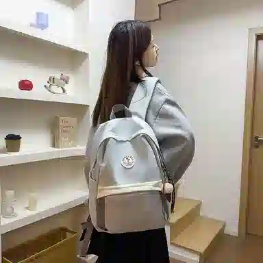 醇龙 简约百搭 尼龙 双肩包 女款 多色