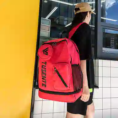 茵初 大容量旅行羽毛球拍袋 牛津布 双肩包 男女同款情侣款 多色