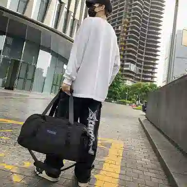 醇龙 大容量 干湿分离 尼龙 旅行包 男女同款情侣款 多色