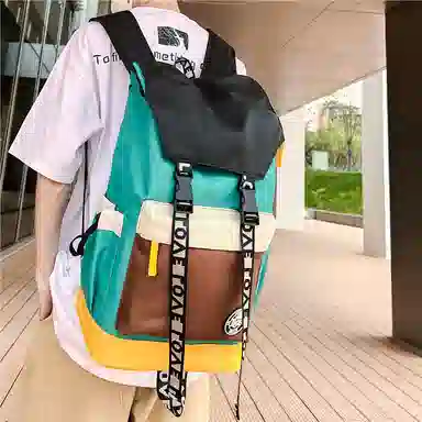 醇龙 时尚潮酷大容量旅行百搭 牛津布 双肩包 常规 男女同款情侣款 多色