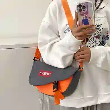 醇龙  尼龙 男女通用 日韩运动休闲 手提单肩斜挎包 多色