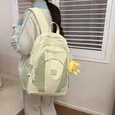 醇龙 暗黑系工装风街拍时尚轻便 尼龙 双肩包 女款 多色