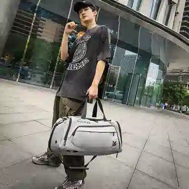 醇龙 简约休闲 多功能 大容量 干湿分离 牛津布 旅行包 男女同款情侣款 多色